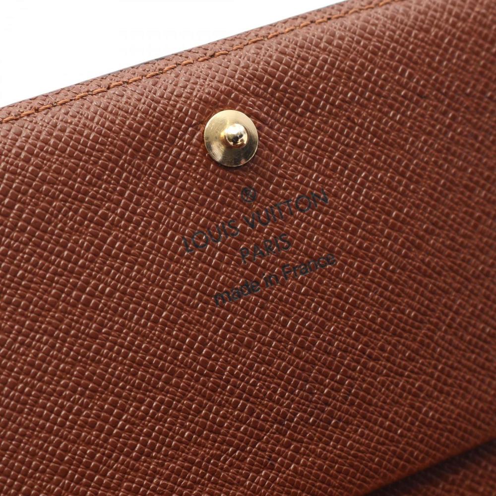 Louis Vuitton Porte Monnaie Bi-fold Wallet, Coated Canvas and Leather, Monogr... - Picture 4 of 9